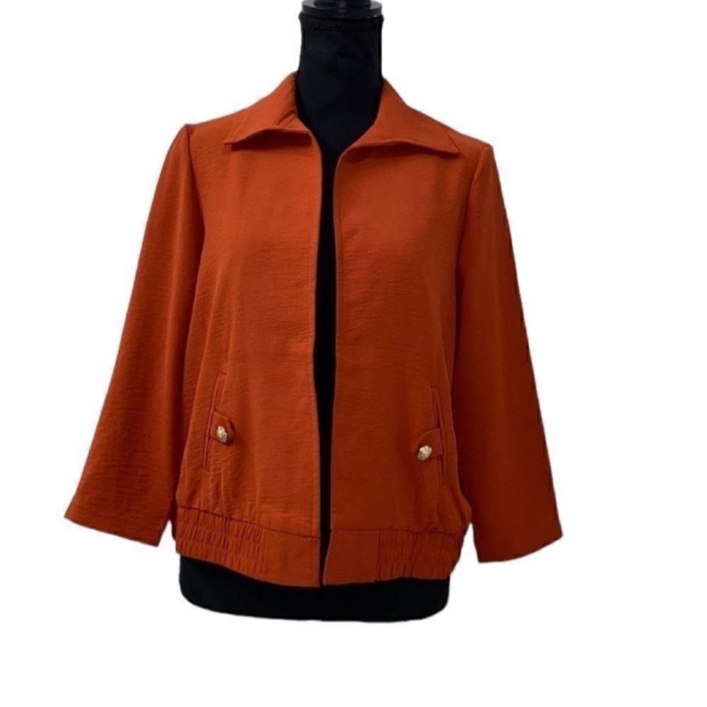 NYCC Women's Orange Jacket(Size Small)